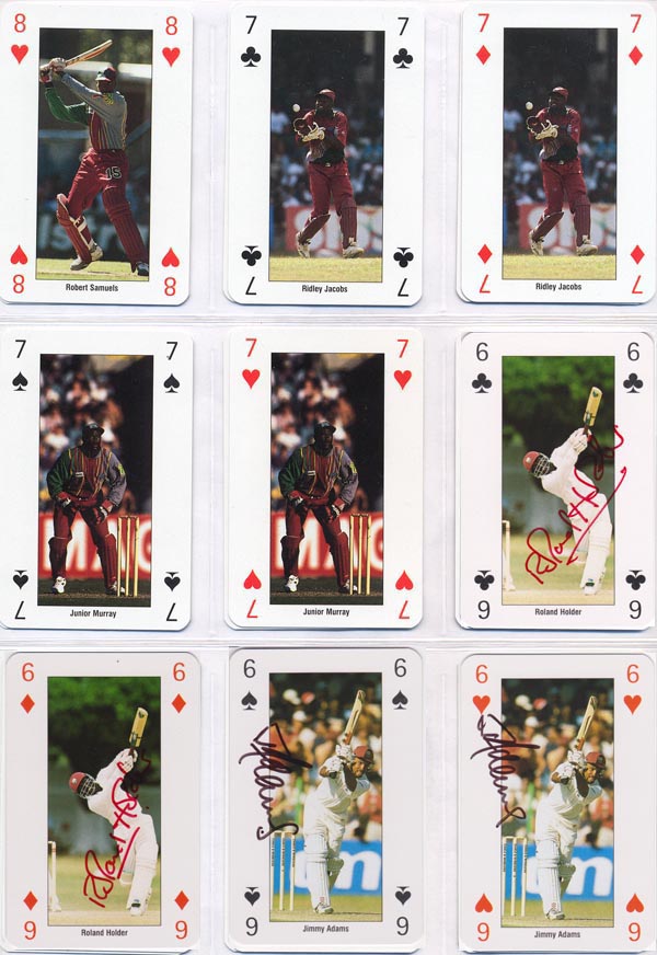 Collectable Cards 1999 World Cup England 