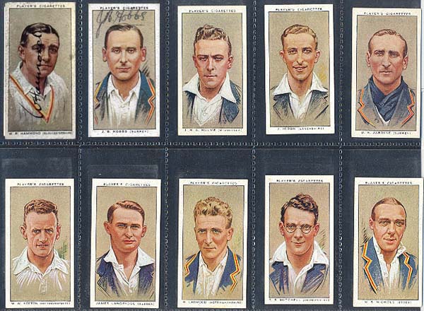 John Player and Sons 1934 Cricketers (50)