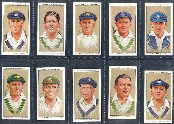 John Player and Sons 1934 Cricketers (50)