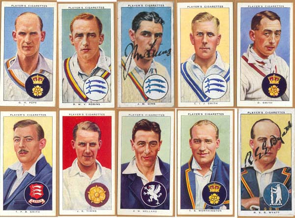 John Player and Sons 1938 Cricketers (50)