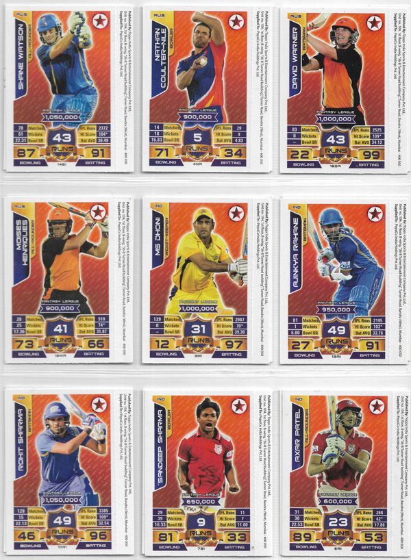 Topps 2015 Cricket Attax Kurkure (20)
