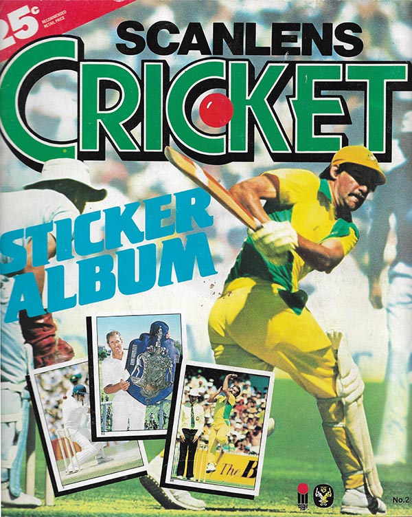 Scanlens 1983-84 Stickers (172)