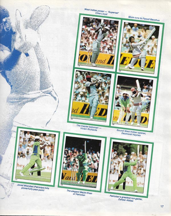 Scanlens 1983-84 Stickers (172)