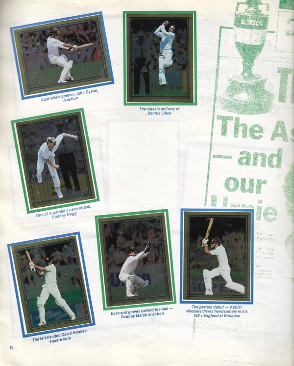 Scanlens 1983-84 Stickers (172)