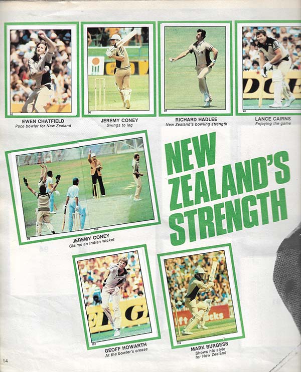 Scanlens 1982-83 Stickers (172)