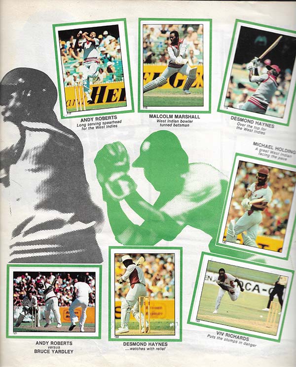 Scanlens 1982-83 Stickers (172)