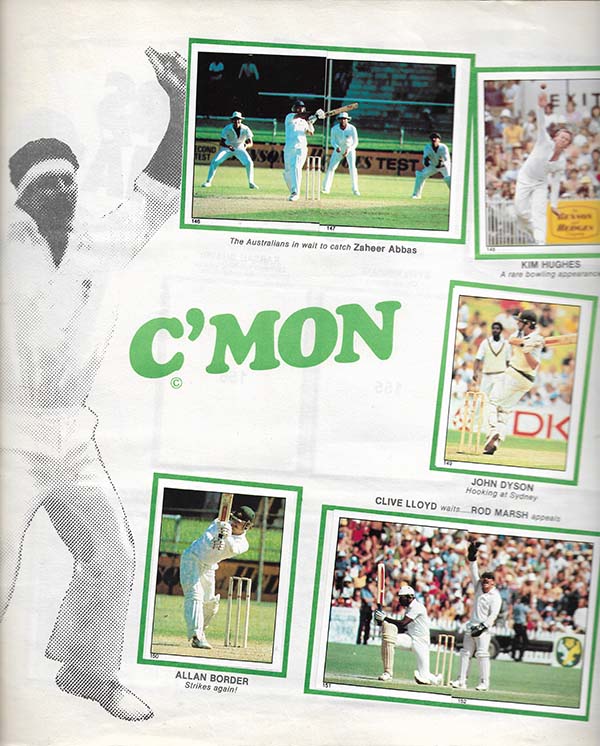 Scanlens 1982-83 Stickers (172)