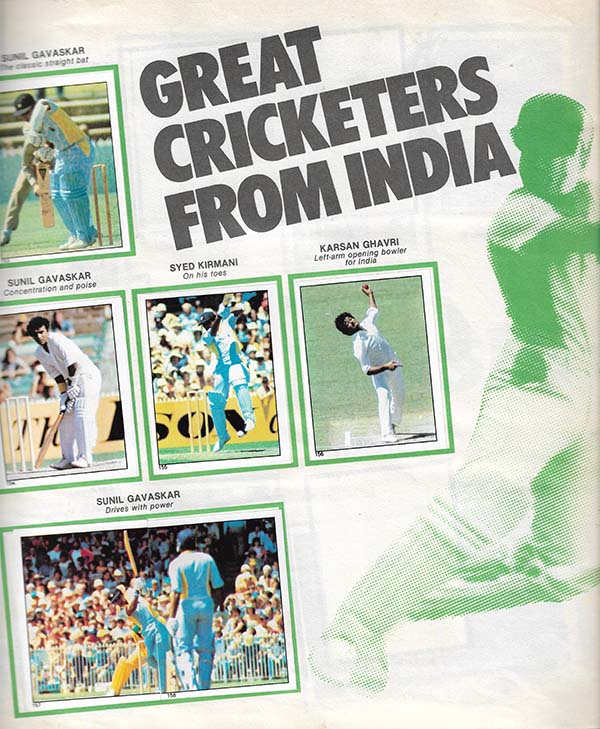 Scanlens 1982-83 Stickers (172)