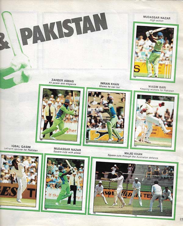 Scanlens 1982-83 Stickers (172)