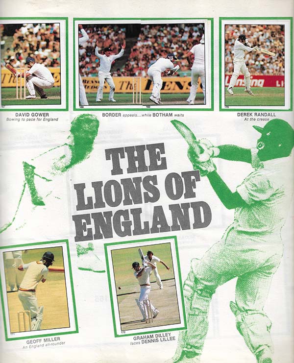 Scanlens 1982-83 Stickers (172)