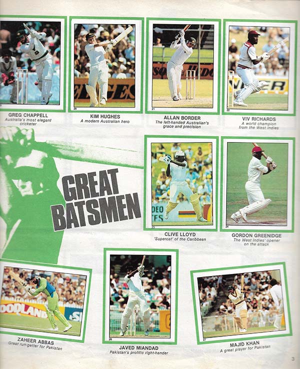 Scanlens 1982-83 Stickers (172)