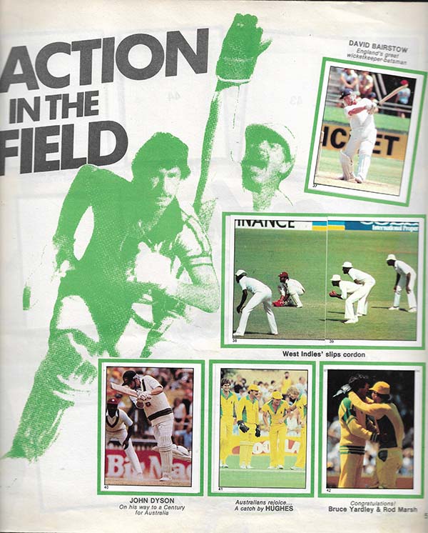 Scanlens 1982-83 Stickers (172)