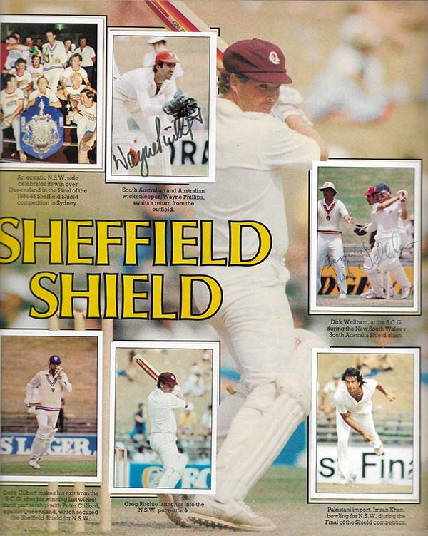 Scanlens 1985-86 Stickers (132)