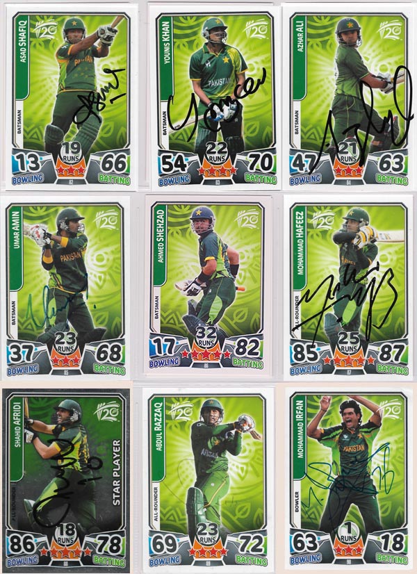Topps 2014 Cricket Attax World T20 (160) + Specials