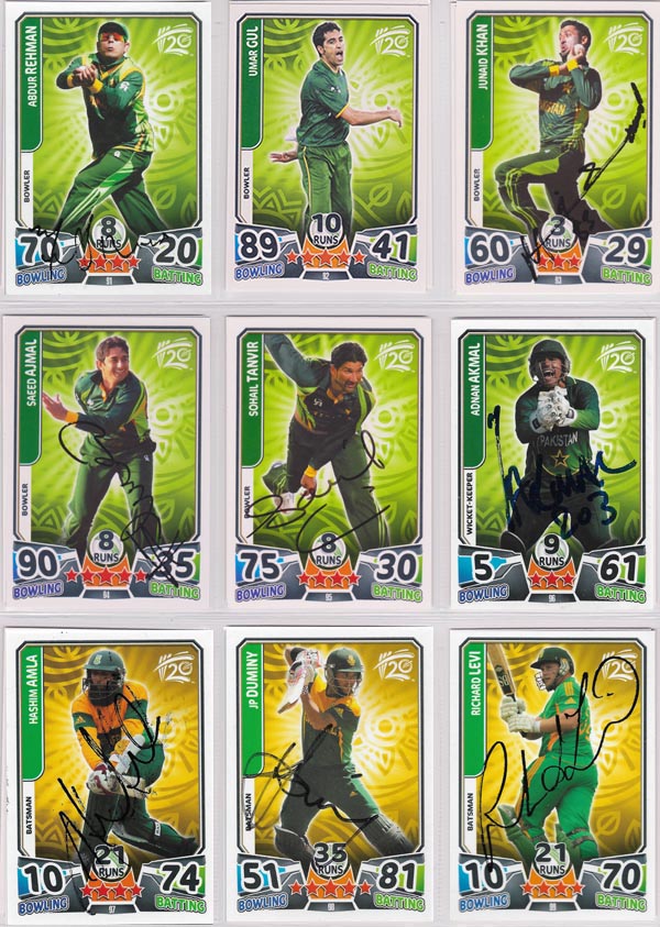 Topps 2014 Cricket Attax World T20 (160) + Specials