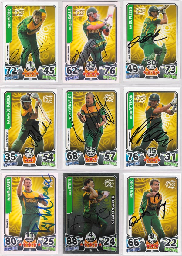 Topps 2014 Cricket Attax World T20 (160) + Specials