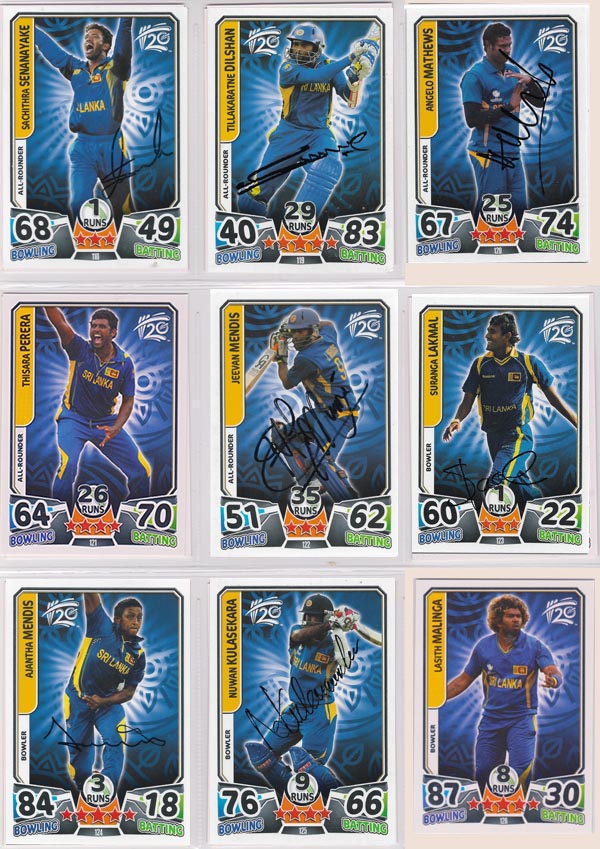 Topps 2014 Cricket Attax World T20 (160) + Specials