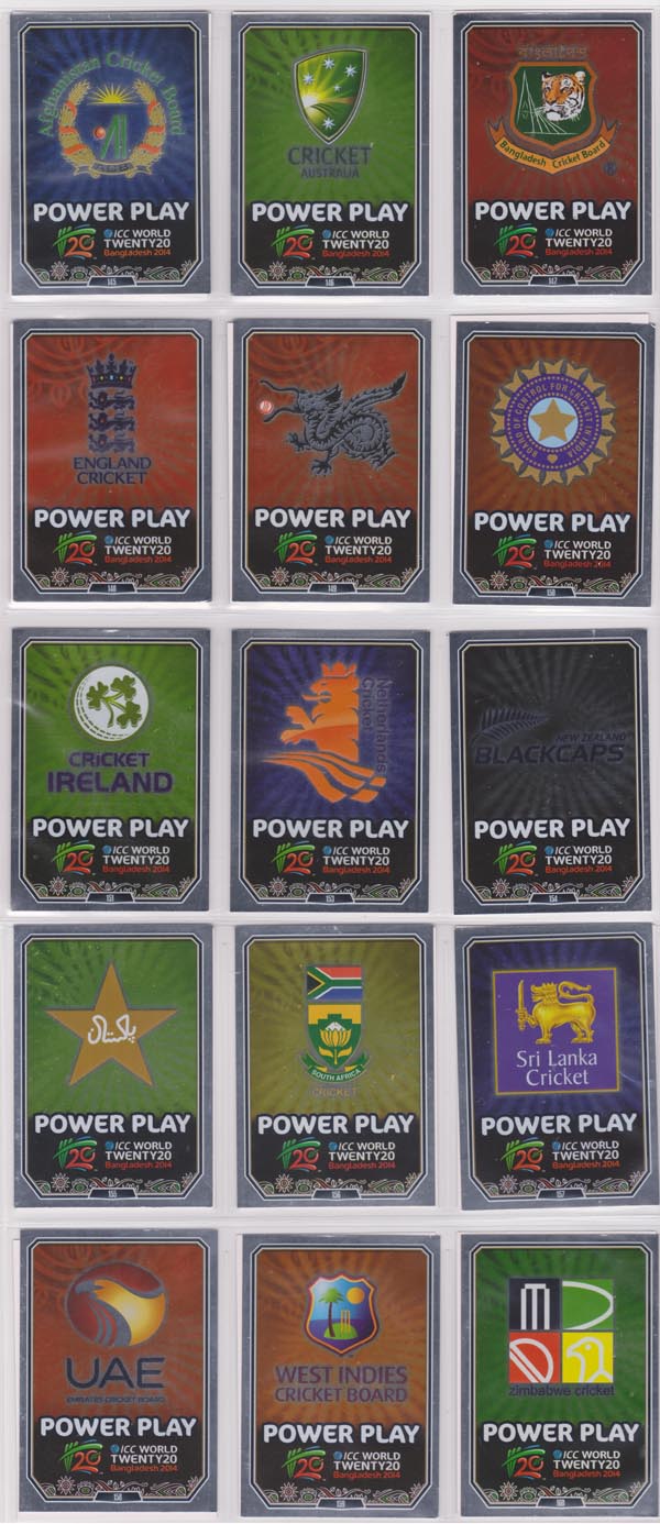 Topps 2014 Cricket Attax World T20 (160) + Specials