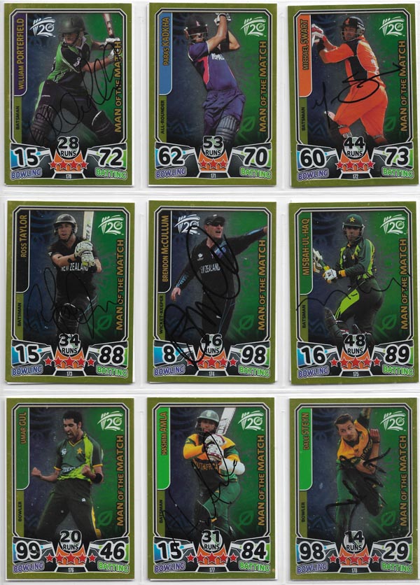 Topps 2014 Cricket Attax World T20 (160) + Specials