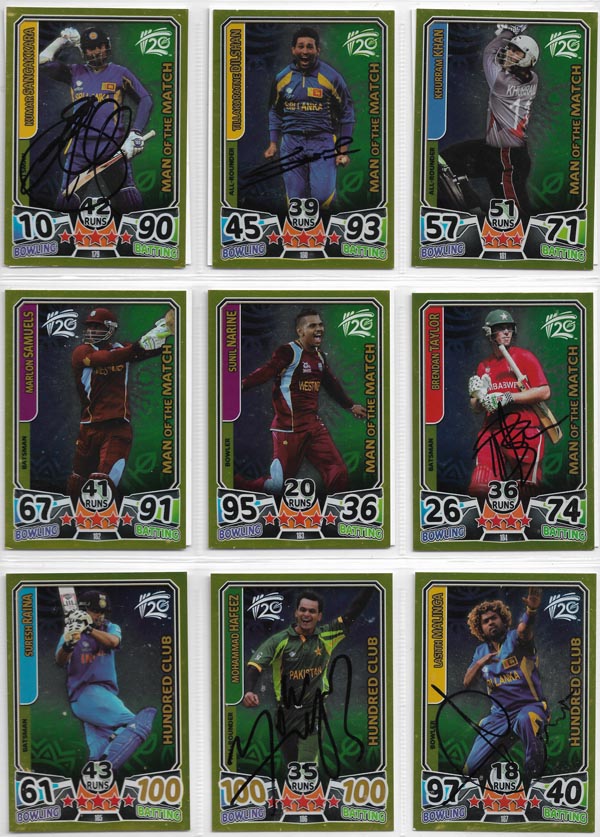 Topps 2014 Cricket Attax World T20 (160) + Specials