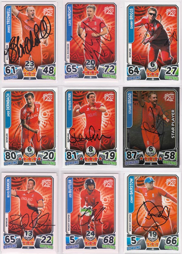 Topps 2014 Cricket Attax World T20 (160) + Specials