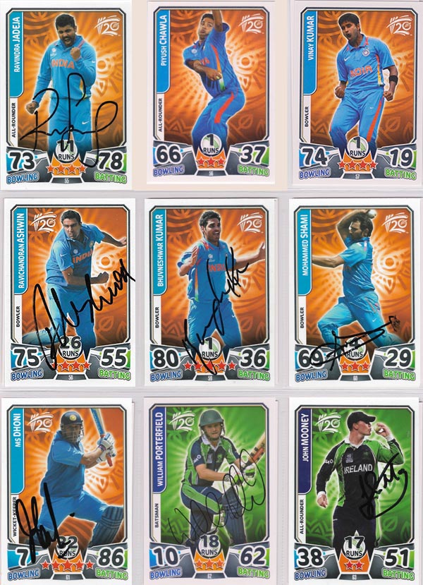 Topps 2014 Cricket Attax World T20 (160) + Specials