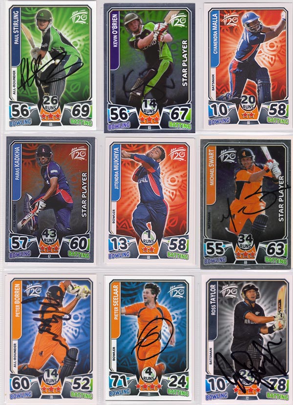 Topps 2014 Cricket Attax World T20 (160) + Specials