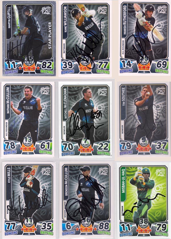 Topps 2014 Cricket Attax World T20 (160) + Specials
