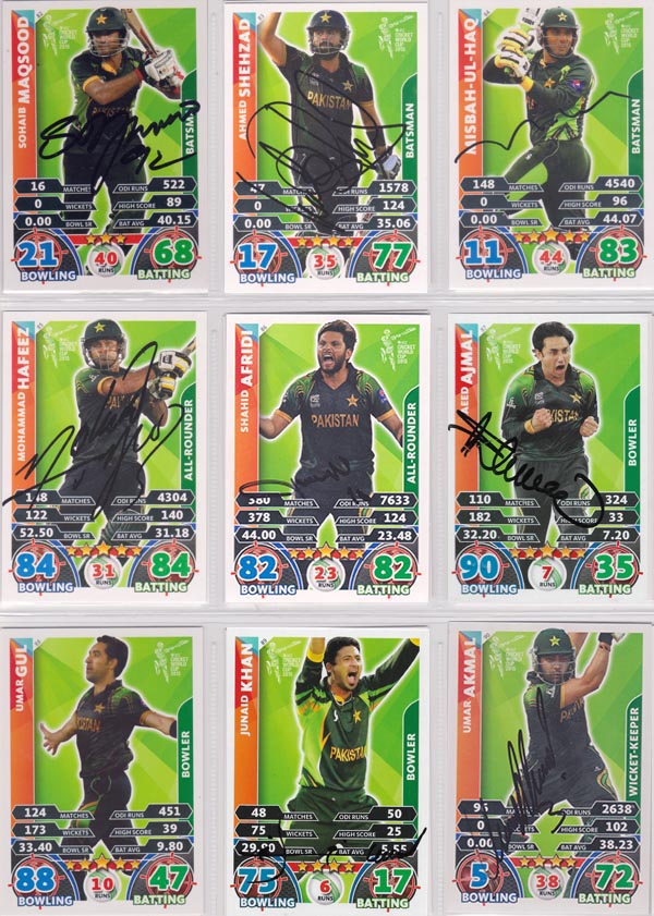 Topps 2015 Cricket Attax World Cup (208)
