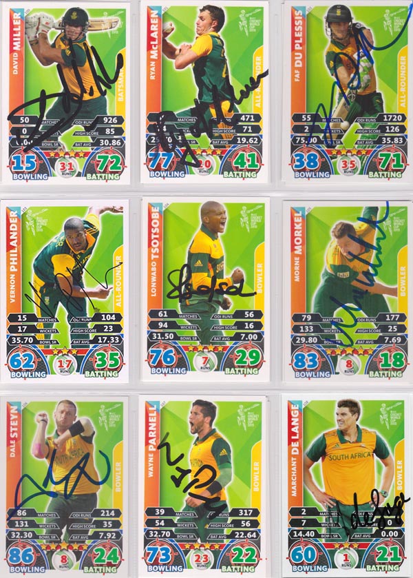 Topps 2015 Cricket Attax World Cup (208)