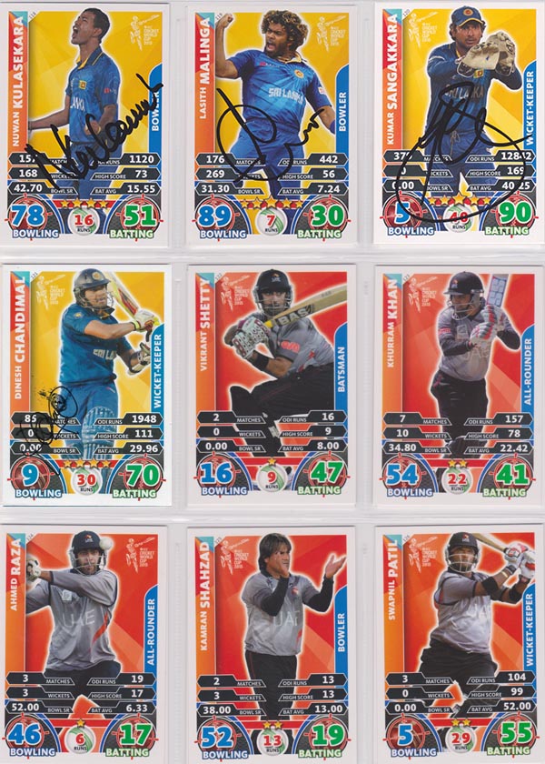 Topps 2015 Cricket Attax World Cup (208)