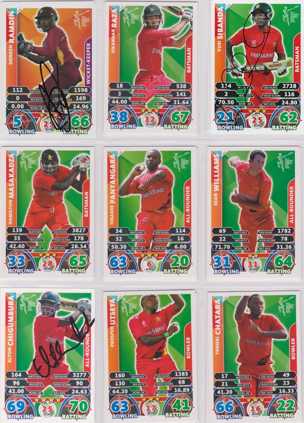 Topps 2015 Cricket Attax World Cup (208)