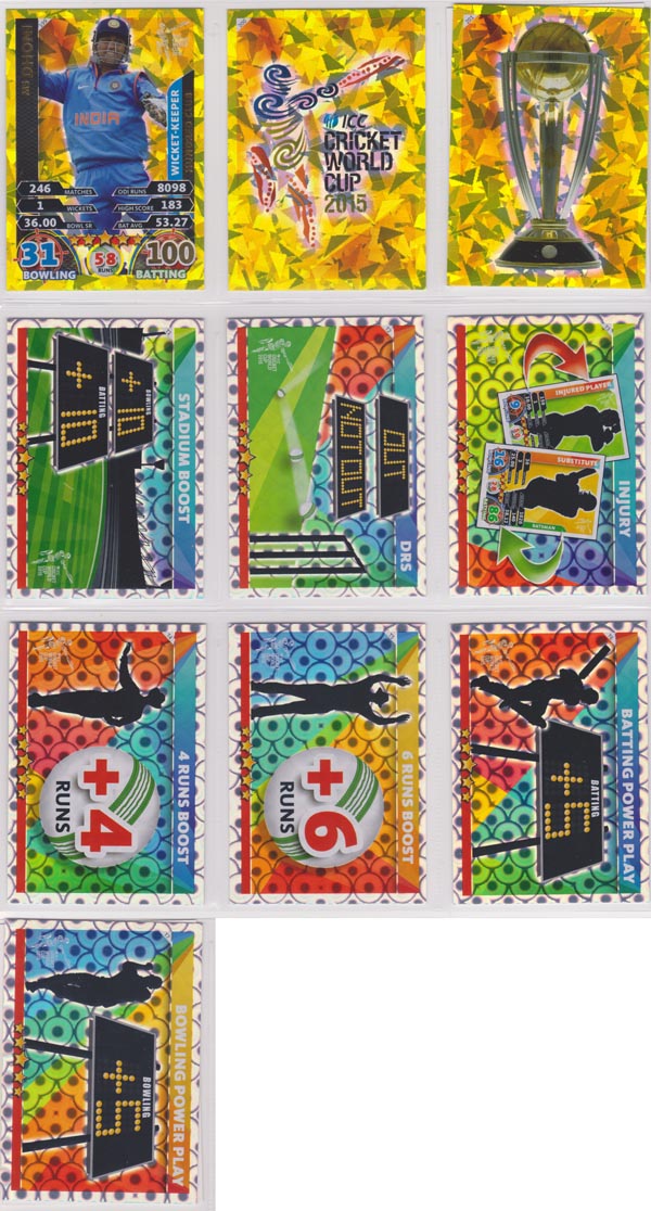 Topps 2015 Cricket Attax World Cup (208)