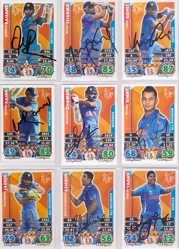 Topps 2015 Cricket Attax World Cup (208)