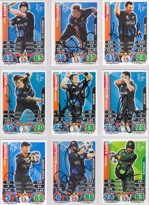 Topps 2015 Cricket Attax World Cup (208)