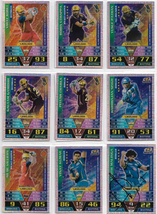 Topps 2016 Cricket Attax IPL (177)