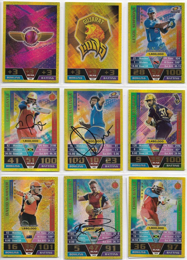 Topps 2016 Cricket Attax IPL (177)
