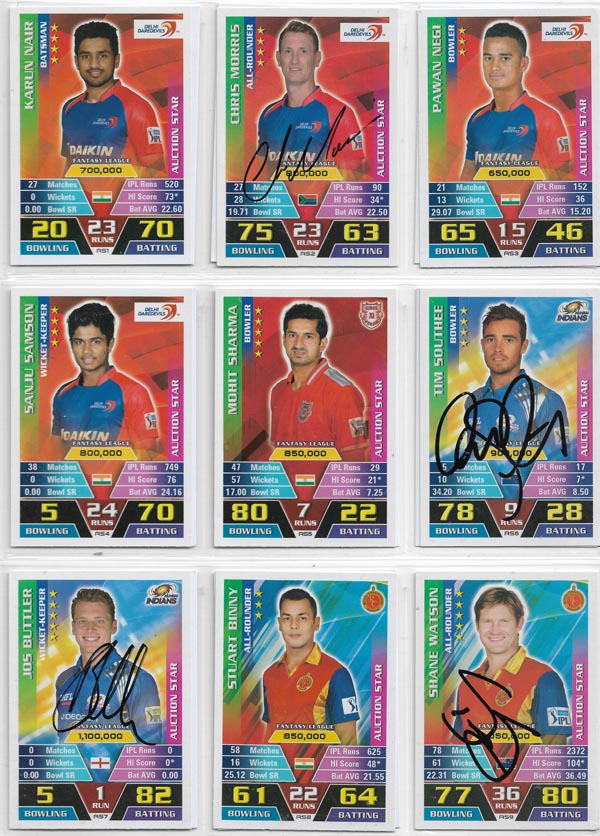 Topps 2016 Cricket Attax IPL (177)