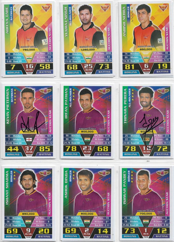 Topps 2016 Cricket Attax IPL (177)