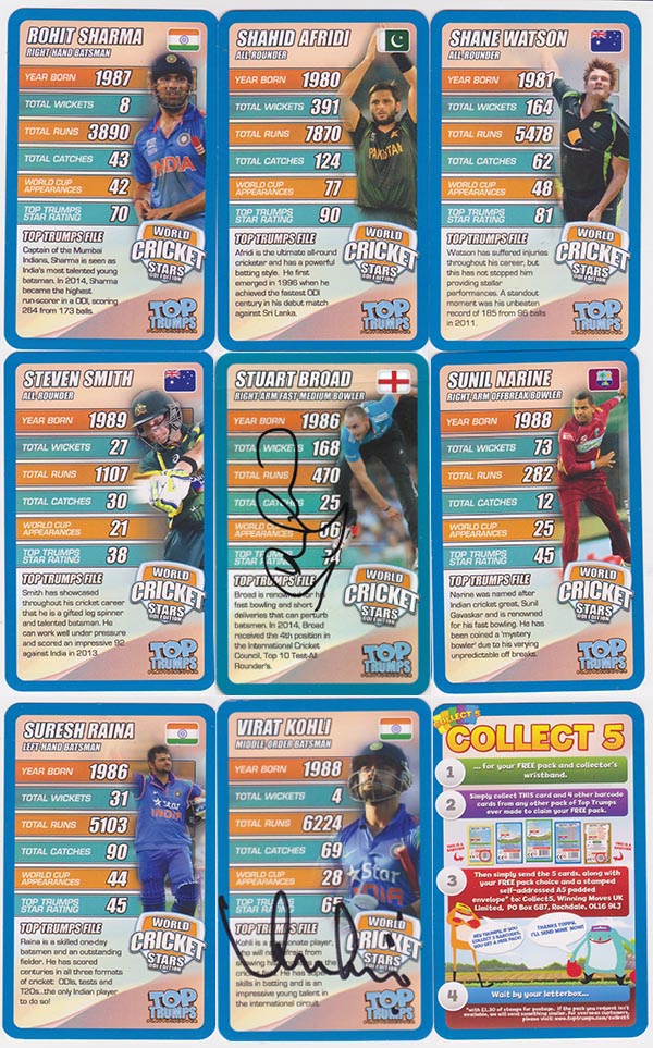 Top Trumps 2015 World Cricket Stars ODI Edition (33)