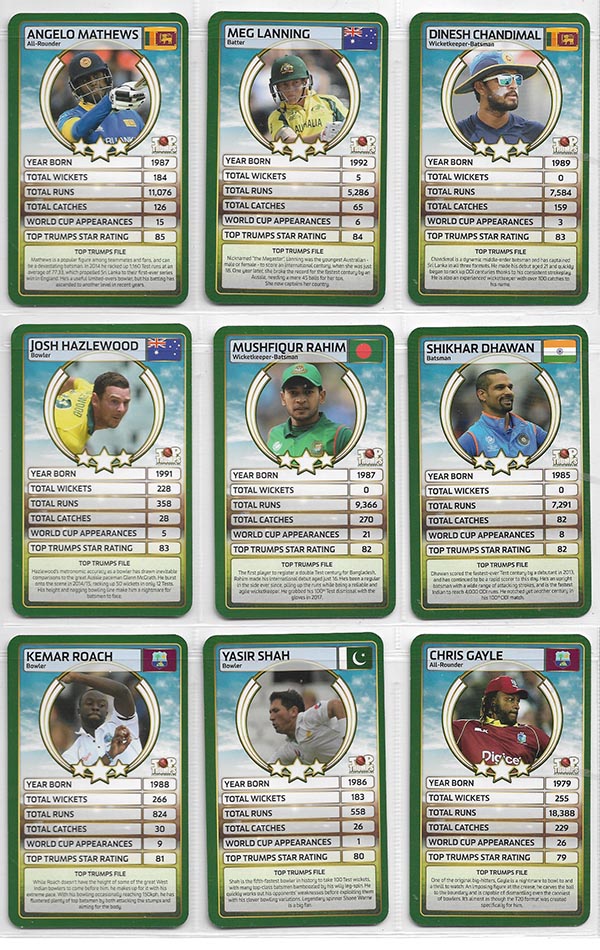 Top Trumps 2018 World Cricket Stars (33)